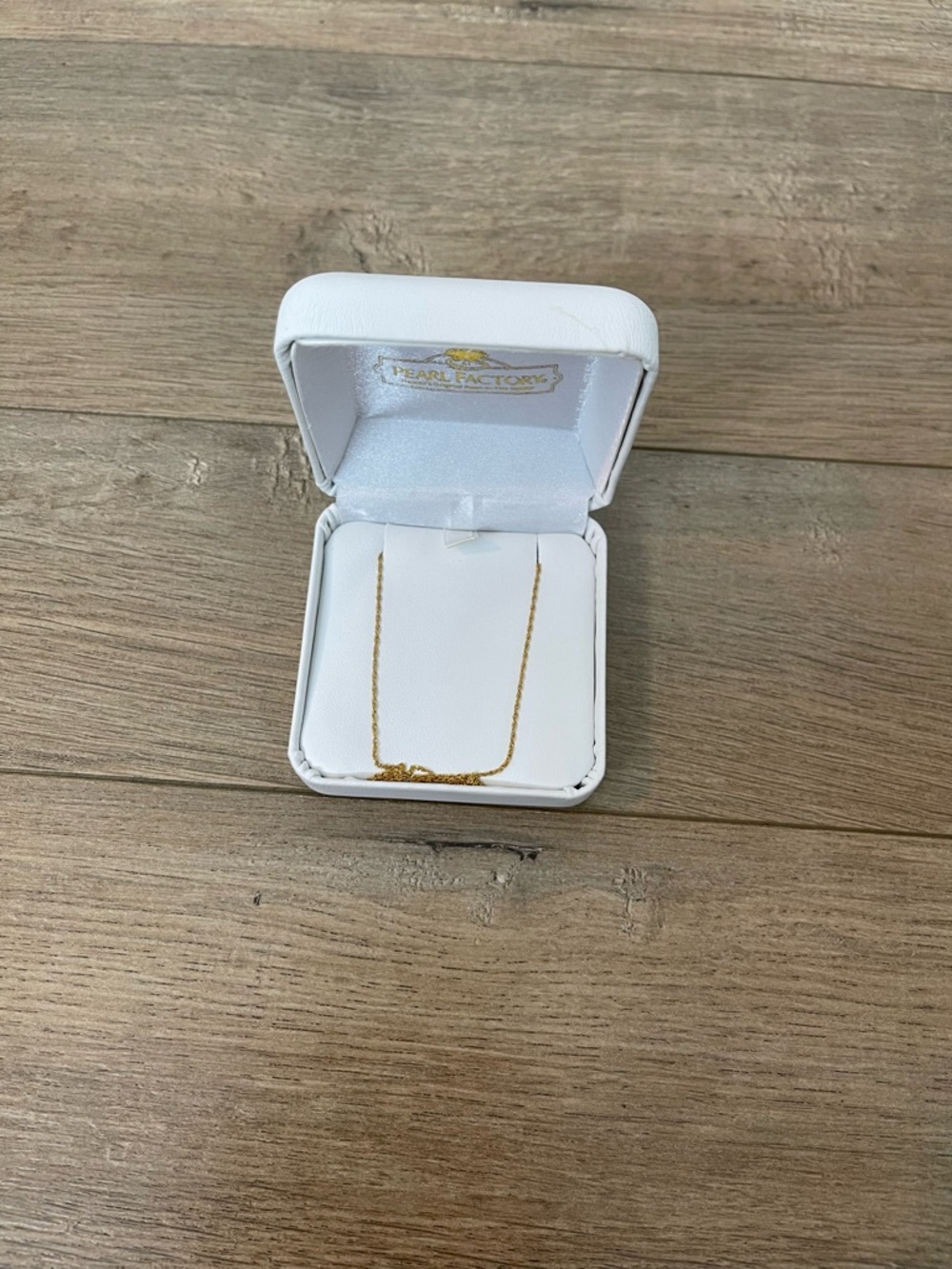 Delicate Gold Chain Necklace by - Minimal Women's Pendant